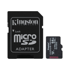 Kingston 64GB microSDHC Kingston Industrial Temperature U3 V30 A1 + adapter (SDCIT2/64GB) (SDCIT2/64GB) memóriakártya