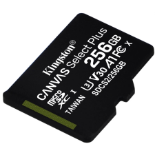 Kingston Canvas Select Plus 256GB MicroSDXC 85 MB/s SDCS2/256GBSP memóriakártya