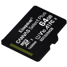 Kingston Canvas Select Plus 64GB MicroSDXC 10 MB/s SDCS2/64GBSP memóriakártya