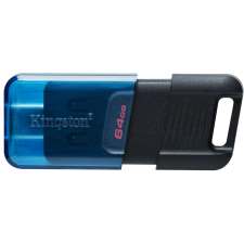 Kingston DataTraveler 80 M 64GB USB 3.0 Type C Kék pendrive