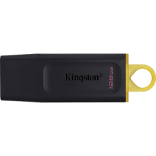 Kingston DataTraveler Exodia USB 3.2 Gen1 Pendrive, 128GB, fekete-sárga (DTX/128GB) pendrive
