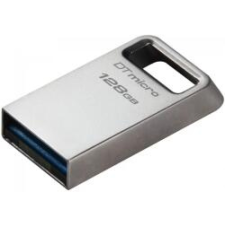 Kingston DataTraveler Micro 128GB USB 3.2 200MB/s Pendrive, Fém pendrive