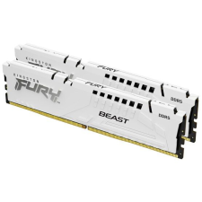 Kingston DDR5 6000MHz 32GB ( 2x16GB ) FURY Beast White CL30 1,4V memória (ram)
