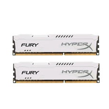 Kingston DDR-3 16GB /1600 HyperX Fury White KIT (HX316C10FWK2/16) memória (ram)