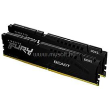 Kingston DIMM memória 2X32GB DDR5 5200MHz CL36 FURY Beast Black EXPO (KF552C36BBEK2-64) memória (ram)