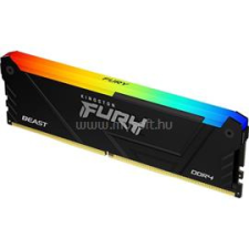 Kingston DIMM memória 8GB DDR4 3200MHz CL16 FURY Beast RGB (KF432C16BB2A/8) memória (ram)