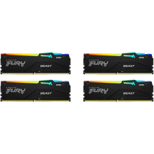 Kingston Fury 64GB Beast RGB DDR5 5200MHz CL40 KIT KF552C40BBAK4-64 memória (ram)