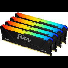 Kingston FURY 64GB KIT DDR4 3200MHz CL16 Beast Black RGB (KF432C16BB2AK4/64) memória (ram)