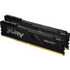 Kingston FURY Beast 16GB 3200MHz DDR4 memória Non-ECC CL16 Kit of 2 XMP 2.0 Black (KF432C16BBK2/16)