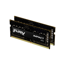 Kingston KF426S15IBK2/16 FURY NB memória DDR4 16GB 2666MHz CL15 SODIMM (Kit of 2) Impact memória (ram)