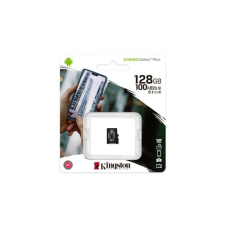Kingston Memóriakártya, microSDXC, 128GB, CL10/UHS-I/U1/V10/A1, KINGSTON Canvas Select Plus (MKMS128GCPS) memóriakártya