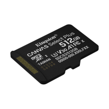 Kingston Memóriakártya MicroSDXC 512GB Canvas Select Plus Gen3 150R A1 Adaprer nélkül memóriakártya