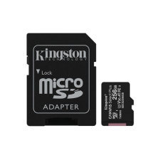 Kingston MicroSD kártya &#8211; 256GB CLASS 10 Canvas Select Plus + Adapter memóriakártya