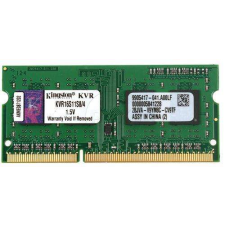 Kingston Notebook DDR3 Kingston 1600MHz 4GB - KVR16S11S8/4 memória (ram)