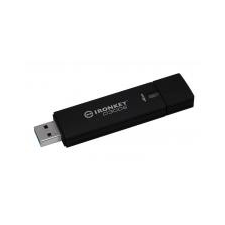 Kingston Pendrive, 4GB, 80/12 Mb/s, titkosítással, USB 3.0, KINGSTON, \"Ironkey D300S\" pendrive