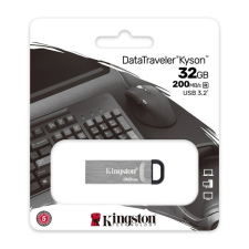 Kingston Pendrive - Datatraveler Kyson DTKN/32GB (32GB, USB3.2, ezüst) pendrive