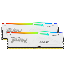 Kingston RAM memory kit FURY Beast RGB - 32GB (2 x 16 GB) - DDR5-5600 DIMM CL36 (KF556C36BWEAK2-32) memória (ram)