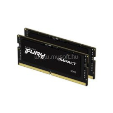 Kingston SODIMM memória 2X32GB DDR5 5600MHz CL40 FURY Impact PnP (KF556S40IBK2-64) memória (ram)