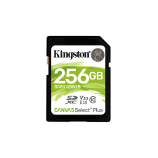 Kingston Technology Canvas Select Plus 256 GB SDXC UHS-I Class 10 memóriakártya