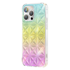 KINGXBAR Miya Apple iPhone 14 Plus rainbow tok és táska