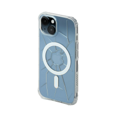 KINGXBAR PQY Crack Series MagSafe Apple iPhone 15 clear tok és táska