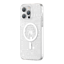 KINGXBAR PQY Geek MagSafe Apple iPhone 14 Pro silver tok és táska