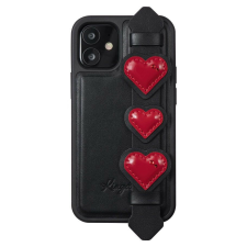 KINGXBAR Sweet Swarovski Apple iPhone 12 Pro Max black tok és táska