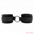 KINK WRIST RESTRAINT KINK - KEZDŐKNEK SZŐRME KÉZBILINCS 25 CM O-GYŰRŰVEL 4 CM FEKETE ÁLLÍTHATÓ 15-25 CM