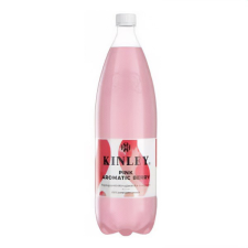 KINLEY Üdítőital szénsavas KINLEY Pink Berry 1,5L DRS üdítő, ásványviz, gyümölcslé