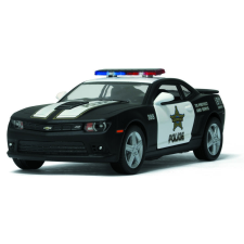 Kinsmart - Hátrahúzós Chevrolet Camaro police fémautó 1:38 makett