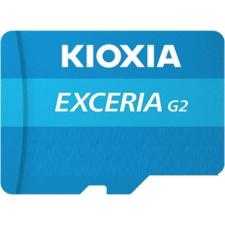 Kioxia Exceria G2 microSDXC U3 V30 100/50MB/s 128GB + adapter (LMEX2L128GG2) memóriakártya