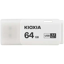 Kioxia Memória USB Kioxia Hayabusa U301, 64GB, USB 3.0, Fehér pendrive