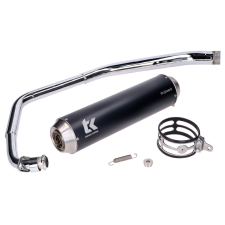 Kipufogó turbó szett Daelim VT 125 97-2002 számára motorkerékpár kipufogó