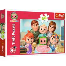 KIRAKÓS JÁTÉK TREFL 60 COCOMELON EGY CSODÁLATOS NAP puzzle, kirakós