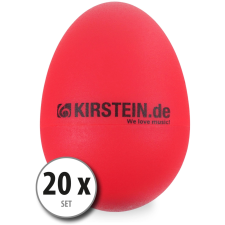 Kirstein 20 Darabos Szett Kirstein Es-10R egg shaker - Piros dob és ütőshangszer