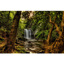  Kis erdei vízesés tapéta, 300 x 250 cm tapéta, díszléc és más dekoráció