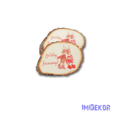  Kis fahasáb 5db/csomag 5x7cm - Szarvaspár dekorációs kellék