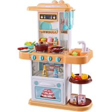  Kis játékkonyha, bézs konyhakészlet