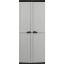 Kis-Kis KIS JOLLY HIGH kerti szekrény, 166×68×39 cm, szürke kerti tárolás