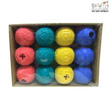  Kis méretű gumilabda – Jutalomfalat adagolóval - Sárga játék kutyáknak