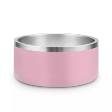  Kisállat speciális fém tál-14cm - Rózsaszín kutyatál