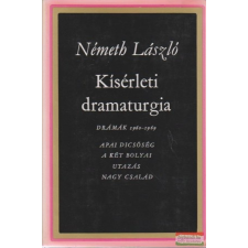 Kísérleti dramaturgia I. - Drámák 1960-1969 irodalom