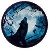  Kísértetjárta erdő Haunted Forest papírtányér 8 db-os 23 cm