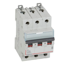  Kismegszakító 3C 20A 10kA DX3 409255 Legrand villanyszerelés