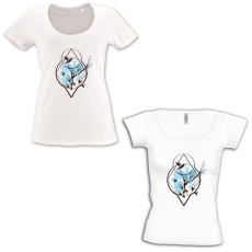  Kiszáradt fa - Mély kivágású & Csónaknyakú Női Póló