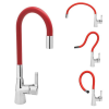  Kitchen faucet flexible — piros (mosogatócsaptelep, sárgaréz) TO-75707