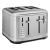 KitchenAid fém 4-szeletes kenyérpirító (inox)