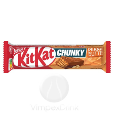  KitKat Chunky Mogyoróvajas 42g csokoládé és édesség