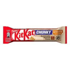 KitKat Csokoládé KITKAT Chunky White fehércsokoládés 40g csokoládé és édesség