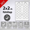 Kiyo AWHL teflonszálas beépíthető ülésfűtés 2 fokozat, 1 ülés, 24 Volt KY-AWHL-24V